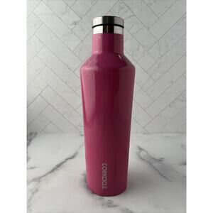 Corkcicle Canteen 16 oz Stainless Steel Thermos Tumbler Pink
